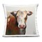 Stupell Industries Bessie Modern Cow Portrait Decorative Printed Throw Pillow, design by Linda Sperruzzi, 18 x 7 x 18